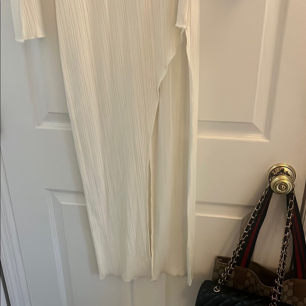 H&M Ribbed White Maxi - Picture 2 of 5
